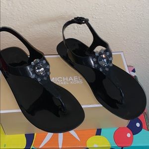 Michael Kors jelly sandals